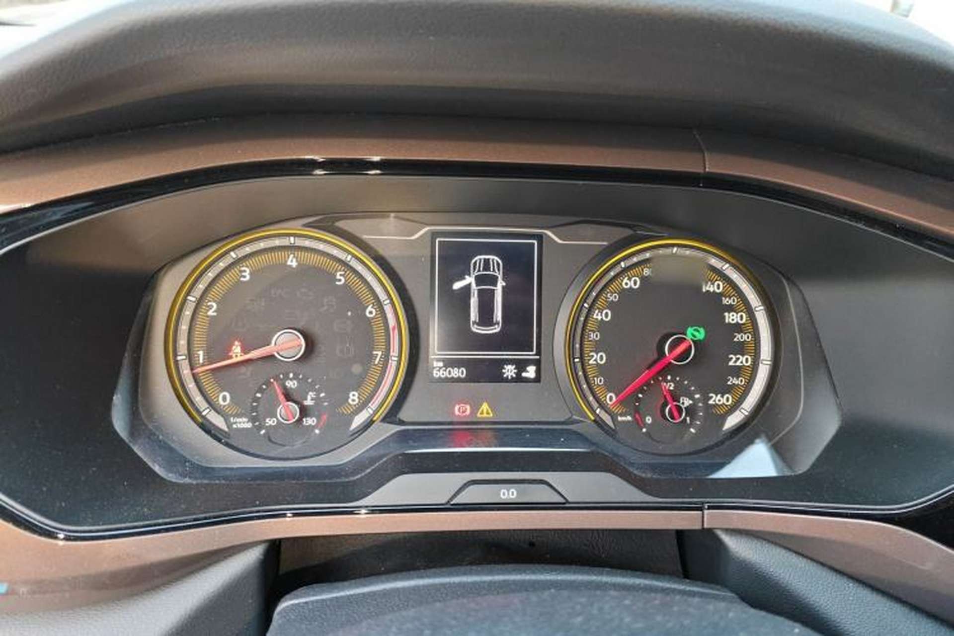 Used Volkswagen Tharu 2020 Restyled 330TSI Four-Wheel Drive Luxury Edition China VI Standard Instrument Cluster