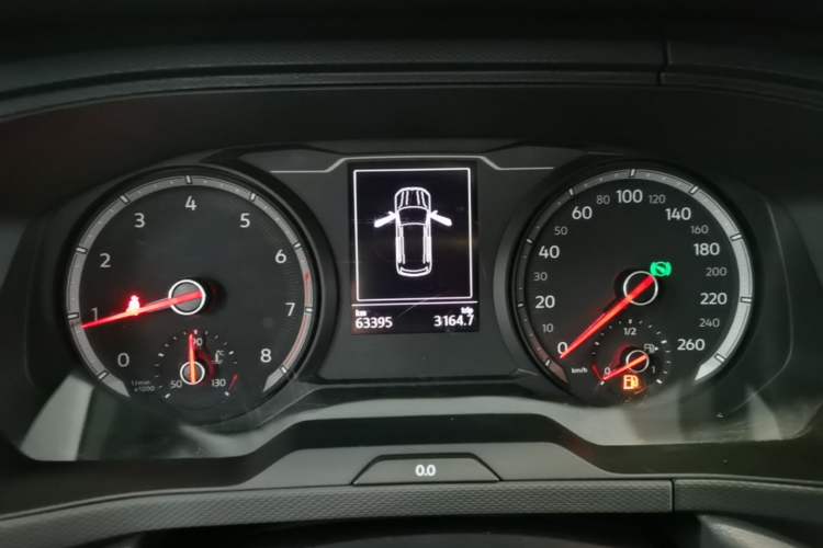 Used Volkswagen Tharu 2020 280TSI Two-Wheel Drive Trend Edition China VI Standard Instrument Cluster