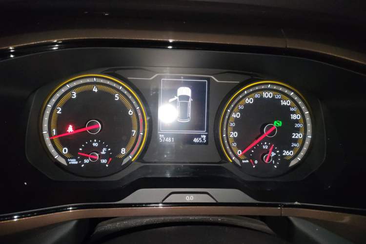 Used Volkswagen Tharu 2020 330TSI All-Wheel-Drive Luxury Edition China VI Standard Instrument Cluster