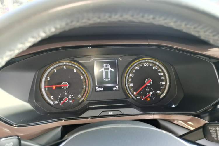 Used Volkswagen Tharu 2020 280TSI Two-Wheel Drive Luxury Plus Version China VI Standard Instrument Cluster