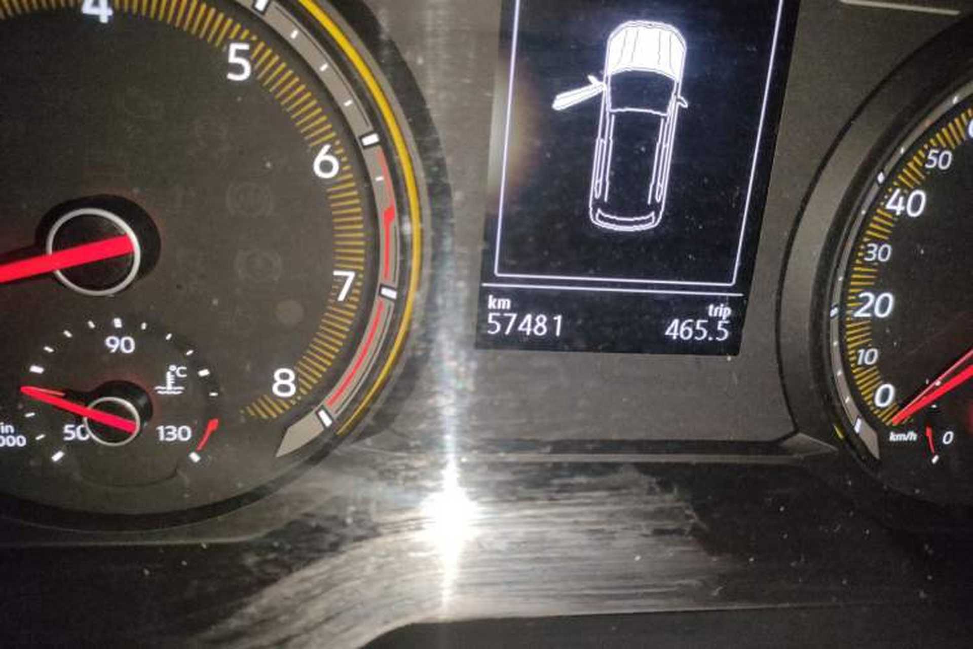 Used Volkswagen Tharu 2020 330TSI All-Wheel-Drive Luxury Edition China VI Standard Odometer Close Up