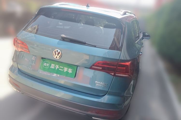 Used Volkswagen Tharu 2020 280TSI Two-Wheel-Drive Luxury Plus Version China V Standard Rear Right 45 Deg