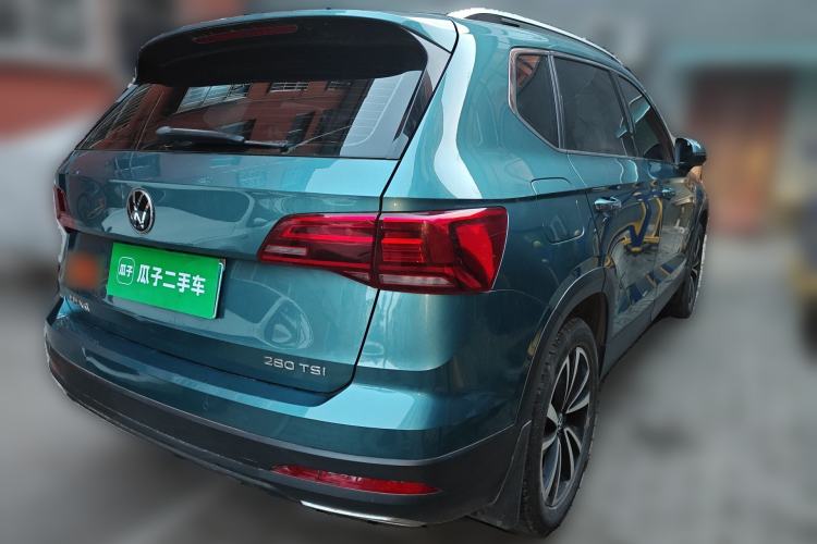 Used Volkswagen Tharu 2020 280TSI Two-Wheel Drive Luxury Plus Version China VI Standard Rear Right 45 Deg
