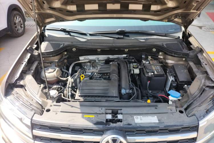 Used Volkswagen Tharu 2020 280TSI Two-Wheel Drive Comfort Edition China VI Standard Engine Bay