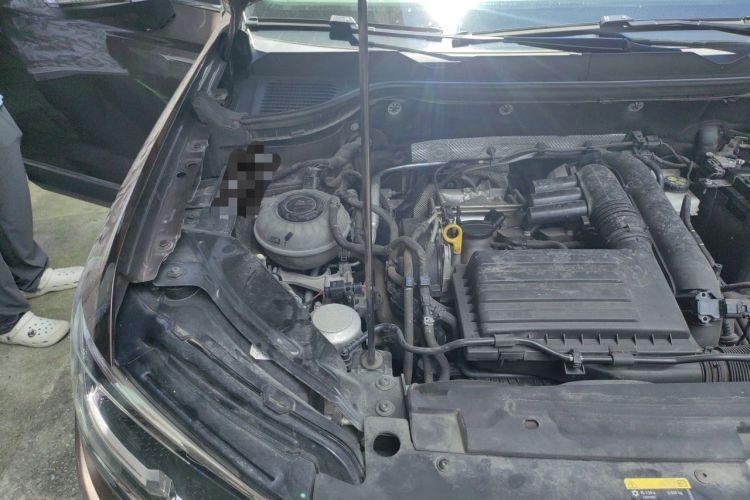Used Volkswagen Tharu 2020 280TSI Two-Wheel Drive Luxury Plus Version China VI Standard Engine Bay Right