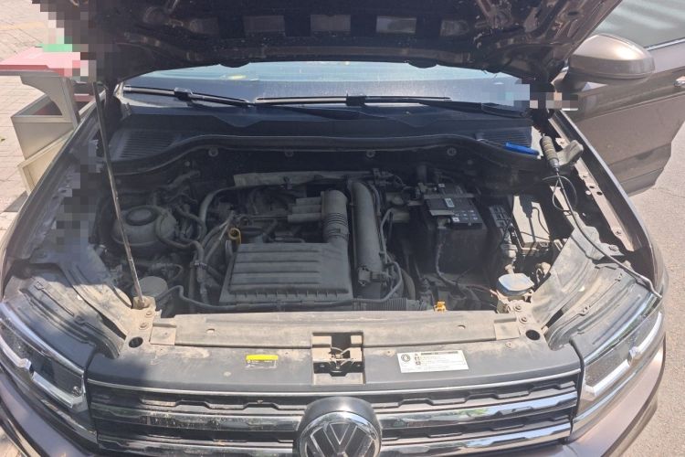 Used Volkswagen Tharu 2020 280TSI Two-Wheel Drive Luxury Edition China VI Standard Engine Bay