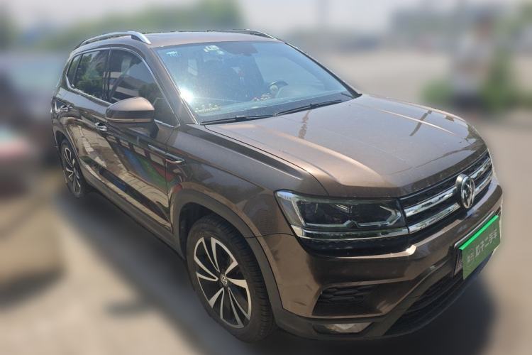 Used Volkswagen Tharu 2020 280TSI Two-Wheel Drive Luxury Edition China VI Standard Front Right 45 Deg