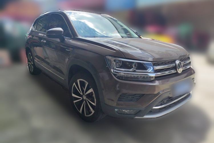 Used Volkswagen Tharu 2020 280TSI Two-Wheel Drive Luxury Plus Version China VI Standard Front Right 45 Deg