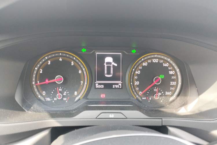 Used Volkswagen Tharu 2020 280TSI Two-Wheel Drive Trend Edition China VI Standard Instrument Cluster