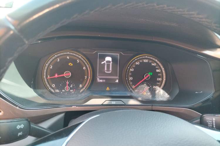 Used Volkswagen Tharu 2020 280TSI Two-Wheel Drive Comfort Edition China VI Standard Instrument Cluster