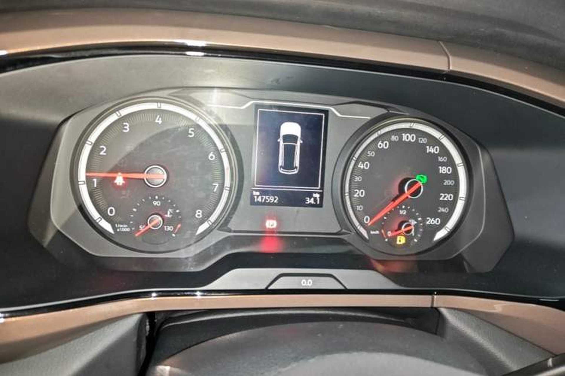 Used Volkswagen Tharu 2020 280TSI Two-Wheel Drive Luxury Edition China VI Standard Instrument Cluster