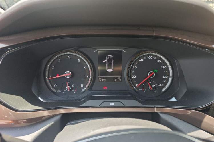 Used Volkswagen Tharu 2020 280TSI Two-Wheel Drive Luxury Edition China VI Standard Instrument Cluster