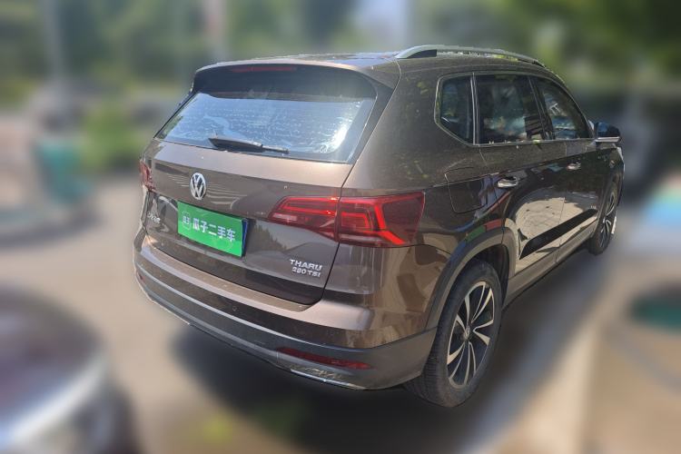 Used Volkswagen Tharu 2020 280TSI Two-Wheel Drive Luxury Edition China VI Standard Rear Right 45 Deg