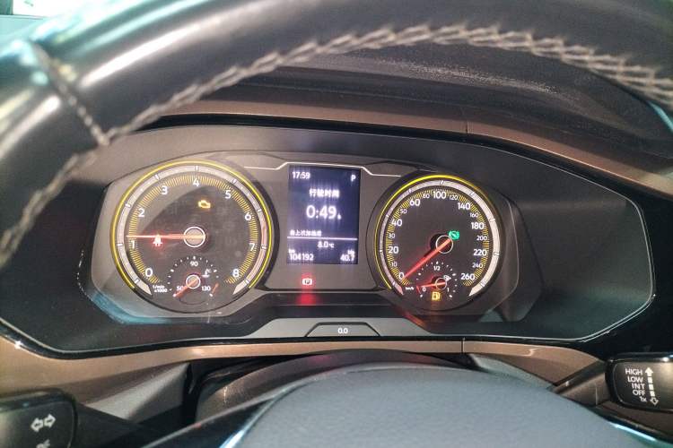 Used Volkswagen Tharu 2020 280TSI Two-Wheel Drive Comfort Edition China VI Standard Instrument Cluster
