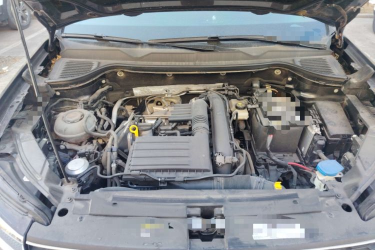 Used Volkswagen Tharu 2020 280TSI Two-Wheel Drive Luxury Edition China VI Standard Engine Bay