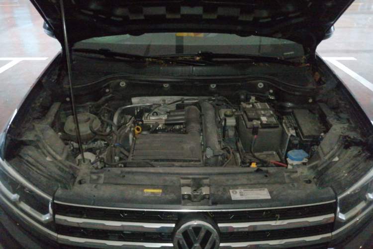 Used Volkswagen Tharu 2020 280TSI Two-Wheel Drive Luxury Edition China VI Standard Engine Bay