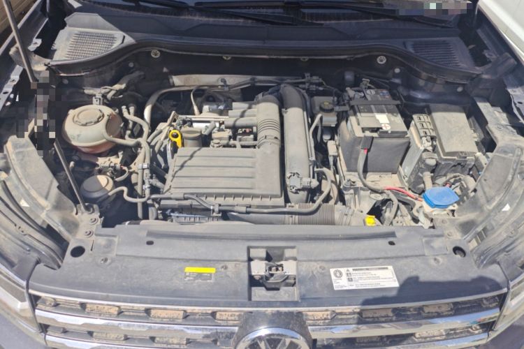 Used Volkswagen Tharu 2020 280TSI Two-Wheel Drive Luxury Plus Version China VI Standard Engine Bay