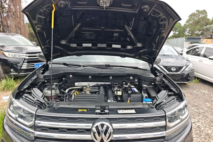 Used Volkswagen Tharu 2020 280TSI Two-Wheel Drive Luxury Edition China VI Standard Engine Bay