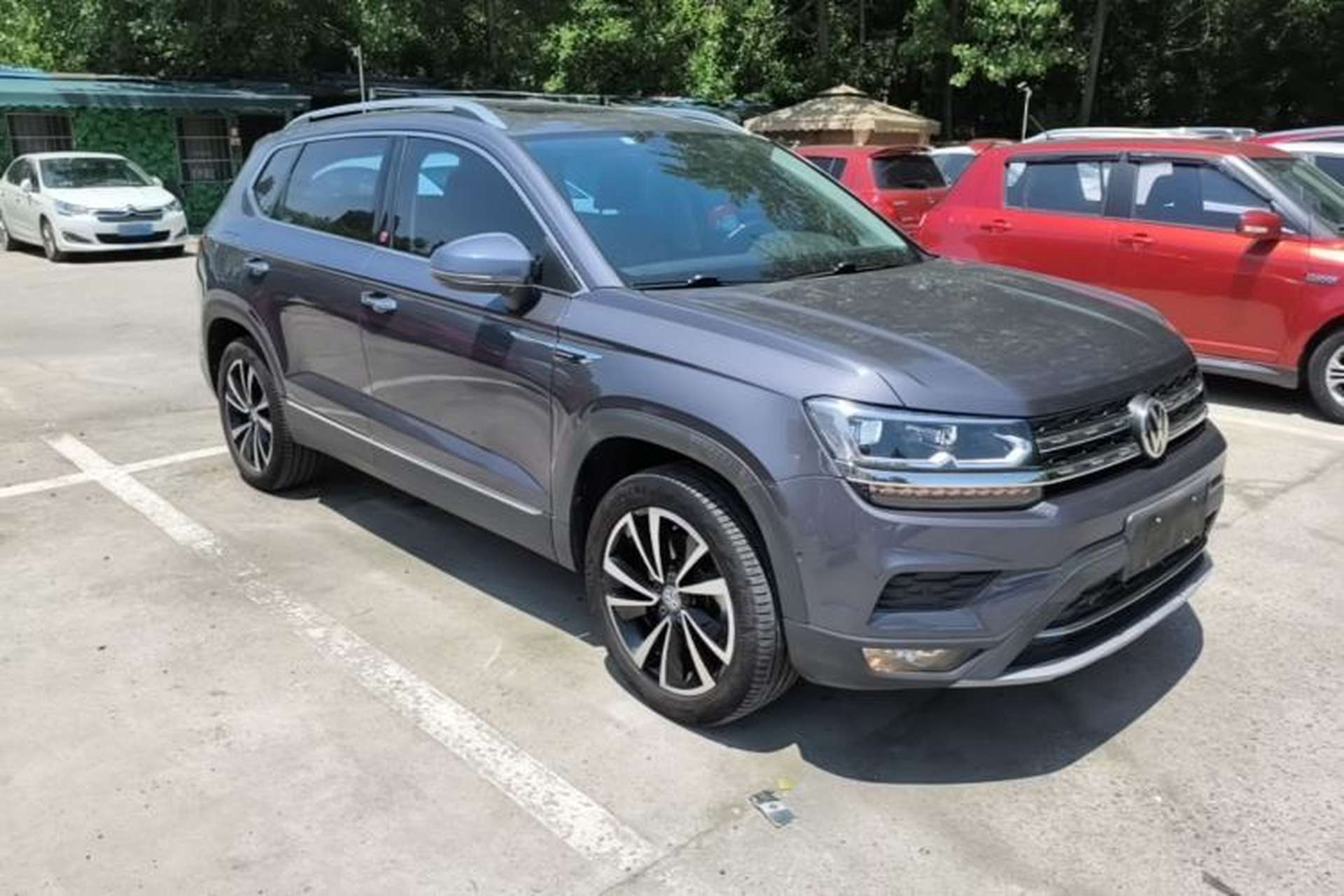 Used Volkswagen Tharu 2020 Revised Version 330TSI Four-Wheel Drive Flagship Edition China VI Front Right 45 Deg