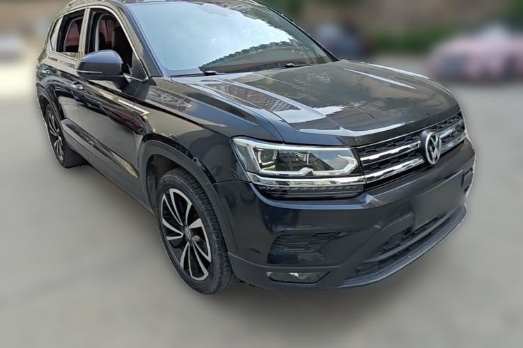 Used Volkswagen Tharu 2020 280TSI Two-Wheel Drive Luxury Edition China VI Standard Front Right 45 Deg