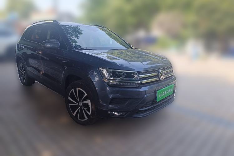 Used Volkswagen Tharu 2020 280TSI Two-Wheel Drive Luxury Plus Version China VI Standard Front Right 45 Deg