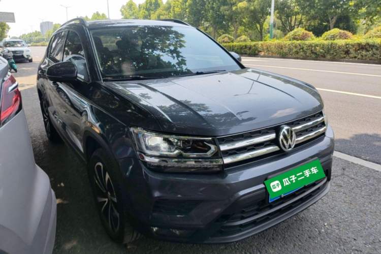 Used Volkswagen Tharu 2020 280TSI Two-Wheel Drive Luxury Plus Version China VI Standard Front Right 45 Deg