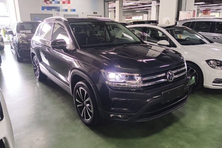 Used Volkswagen Tharu 2020 280TSI Two-Wheel Drive Luxury Plus Version China VI Standard Front Right 45 Deg