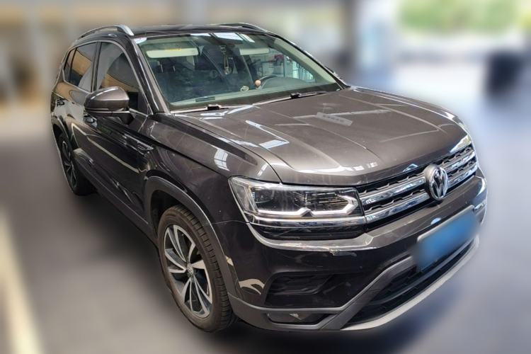Used Volkswagen Tharu 2020 280TSI Two-Wheel Drive Luxury Plus Version China VI Standard Front Right 45 Deg