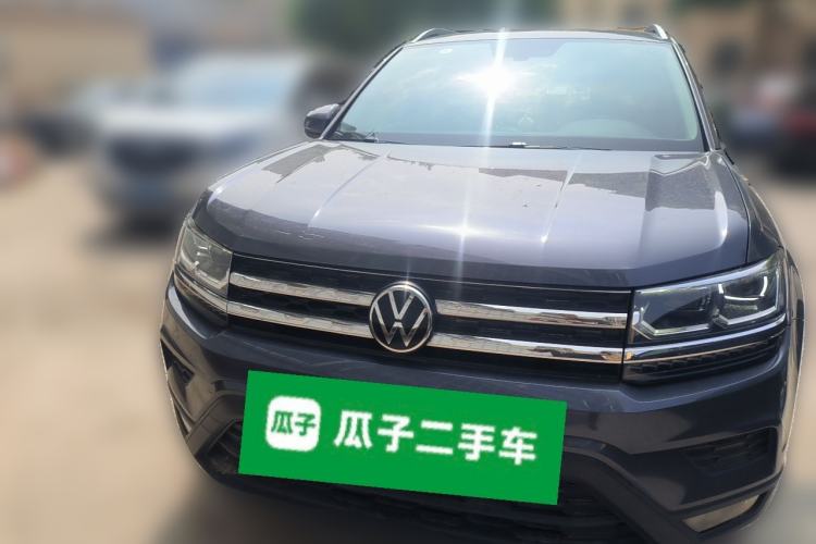 Used Volkswagen Tharu 2020 280TSI Two-Wheel Drive Luxury Edition China VI Standard Front Right 45 Deg