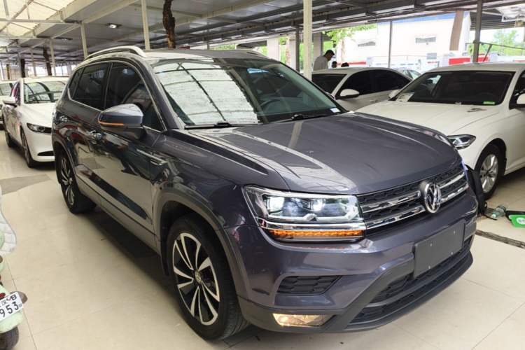 Used Volkswagen Tharu 2020 280TSI Two-Wheel Drive Luxury Edition China VI Standard Front Right 45 Deg