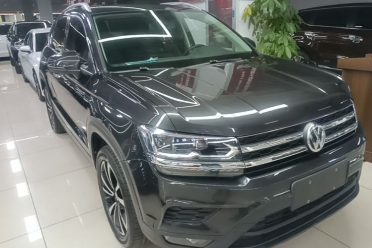 Used Volkswagen Tharu 2020 280TSI Two-Wheel Drive Luxury Plus Version China VI Standard Front Right 45 Deg