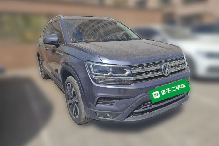Used Volkswagen Tharu 2020 280TSI Two-Wheel Drive Luxury Plus Version China VI Standard Front Right 45 Deg