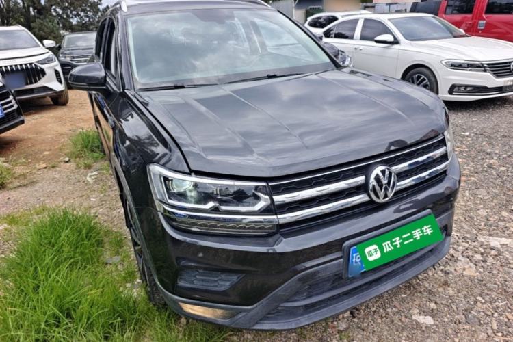 Used Volkswagen Tharu 2020 280TSI Two-Wheel Drive Luxury Edition China VI Standard Front Right 45 Deg