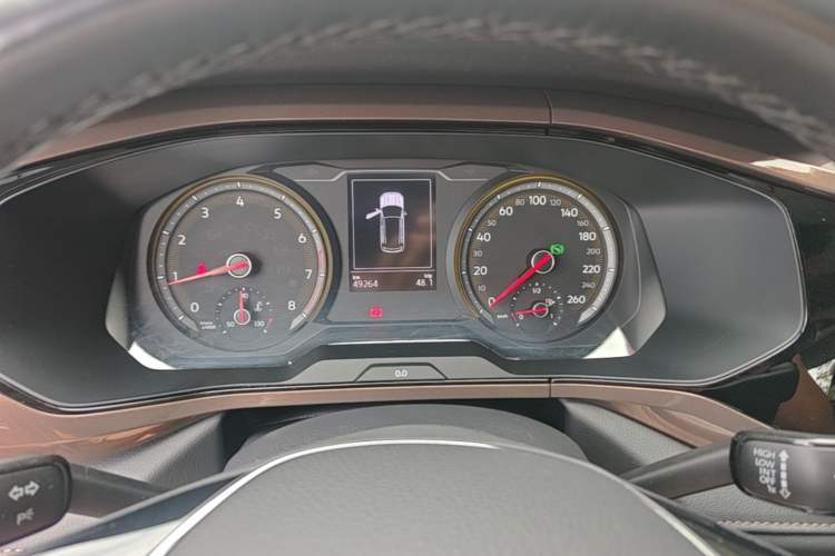 Used Volkswagen Tharu 2020 280TSI Two-Wheel Drive Comfort Edition China VI Standard Instrument Cluster