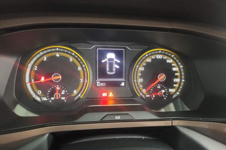 Used Volkswagen Tharu 2020 280TSI Two-Wheel Drive Luxury Edition China VI Standard Instrument Cluster