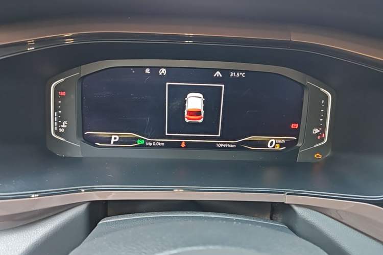 Used Volkswagen Tharu 2020 280TSI Two-Wheel Drive Luxury Edition China VI Standard Instrument Cluster