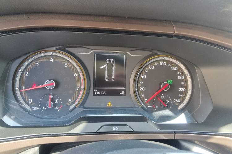 Used Volkswagen Tharu 2020 280TSI Two-Wheel Drive Comfort Edition China VI Standard Instrument Cluster