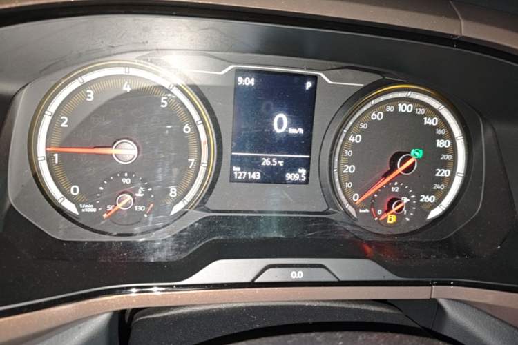 Used Volkswagen Tharu 2020 280TSI Two-Wheel Drive Comfort Edition China VI Standard Instrument Cluster