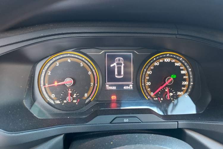 Used Volkswagen Tharu 2020 280TSI Two-Wheel Drive Trend Edition China VI Standard Instrument Cluster