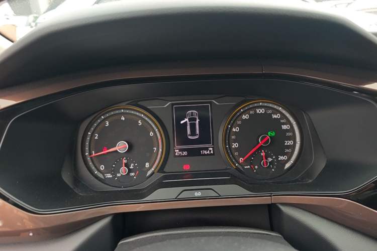 Used Volkswagen Tharu 2020 280TSI Two-Wheel Drive Comfort Edition China VI Standard Instrument Cluster