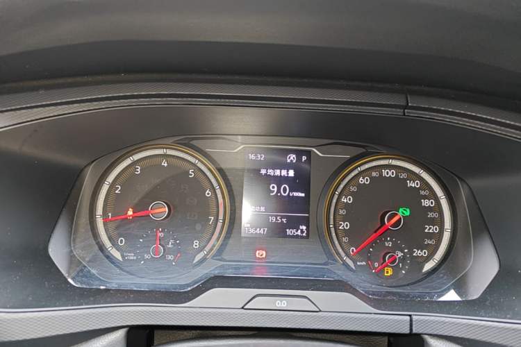 Used Volkswagen Tharu 2020 280TSI Two-Wheel Drive Trend Edition China VI Standard Instrument Cluster