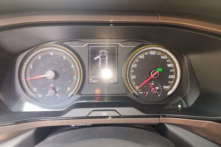 Used Volkswagen Tharu 2020 280TSI Two-Wheel Drive Luxury Plus Version China VI Standard Instrument Cluster