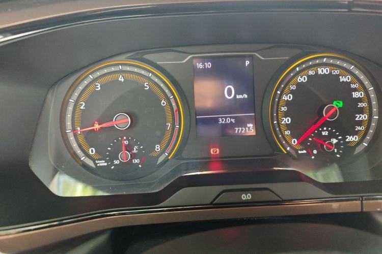 Used Volkswagen Tharu 2020 280TSI Two-Wheel Drive Comfort Edition China VI Standard Instrument Cluster