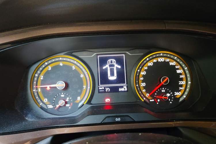 Used Volkswagen Tharu 2020 280TSI Two-Wheel Drive Luxury Plus Version China VI Standard Instrument Cluster