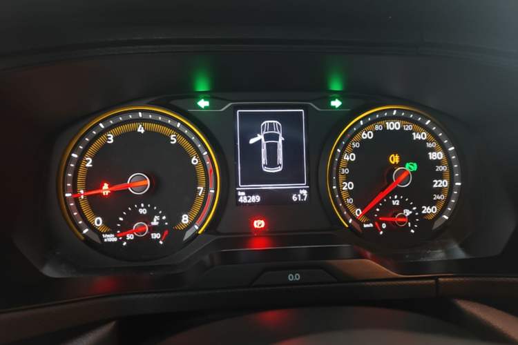 Used Volkswagen Tharu 2020 280TSI Two-Wheel Drive Trend Edition China VI Standard Instrument Cluster