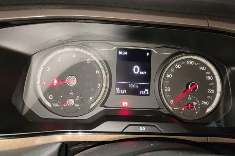 Used Volkswagen Tharu 2020 280TSI Two-Wheel Drive Comfort Edition China VI Standard Instrument Cluster