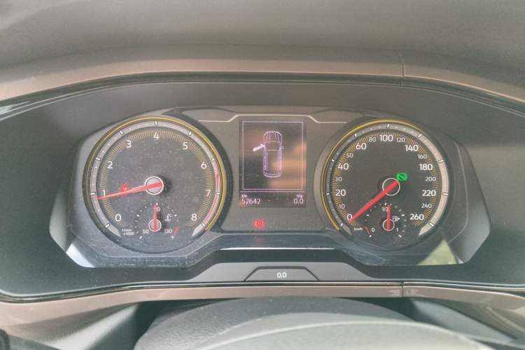 Used Volkswagen Tharu 2020 280TSI Two-Wheel Drive Luxury Edition China VI Standard Instrument Cluster