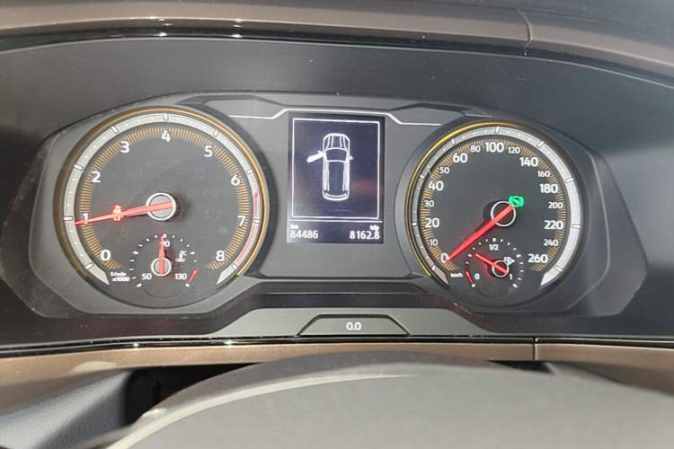 Used Volkswagen Tharu 2020 280TSI Two-Wheel Drive Comfort Edition China VI Standard Instrument Cluster
