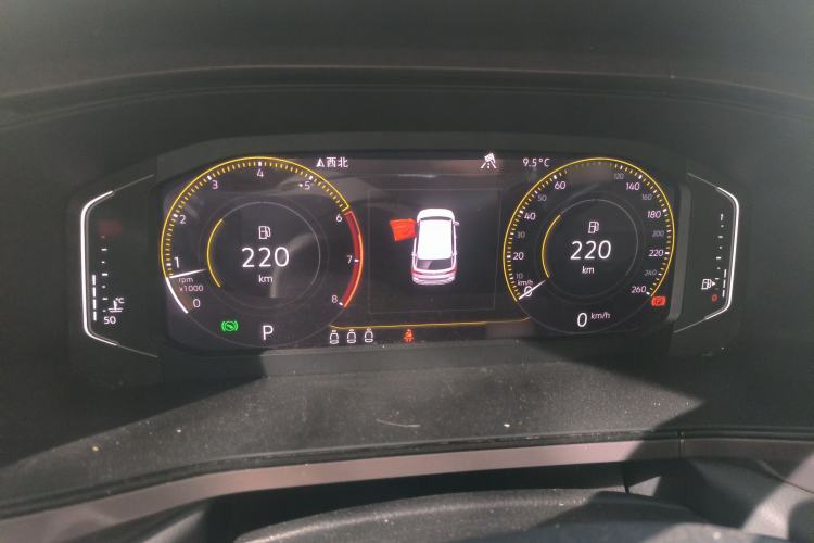 Used Volkswagen Tharu 2020 Revised Version 330TSI Four-Wheel Drive Flagship Edition China VI Instrument Cluster