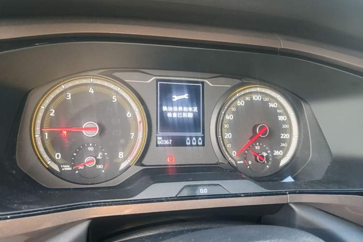Used Volkswagen Tharu 2020 280TSI Two-Wheel Drive Luxury Edition China VI Standard Instrument Cluster